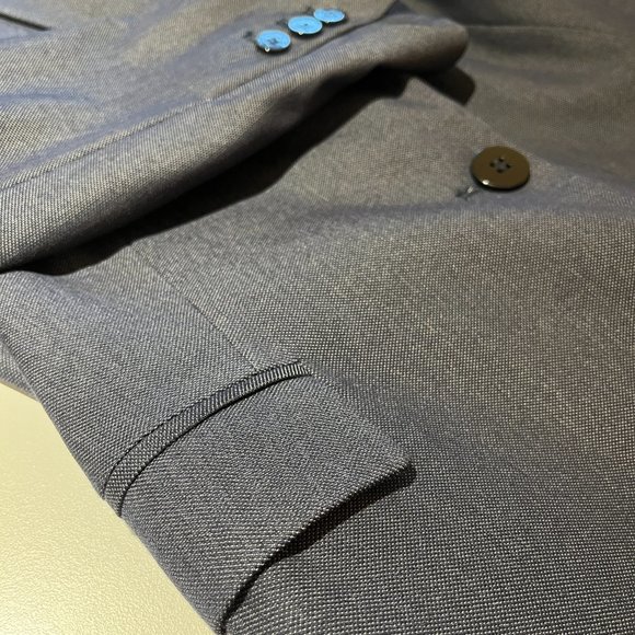 Zara Blazer with Polka Dot Lining - Picture 6 of 7